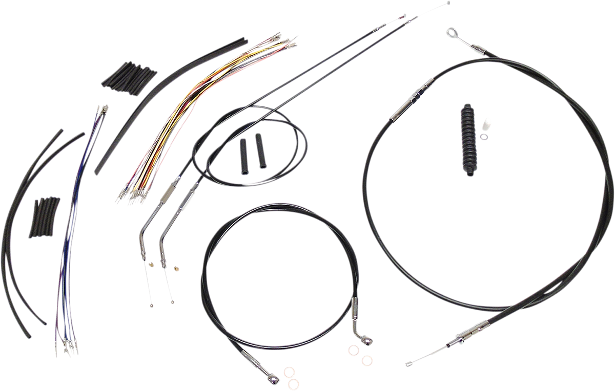 MAGNUM Control Cable Kit - XR - Black/Chrome 489652