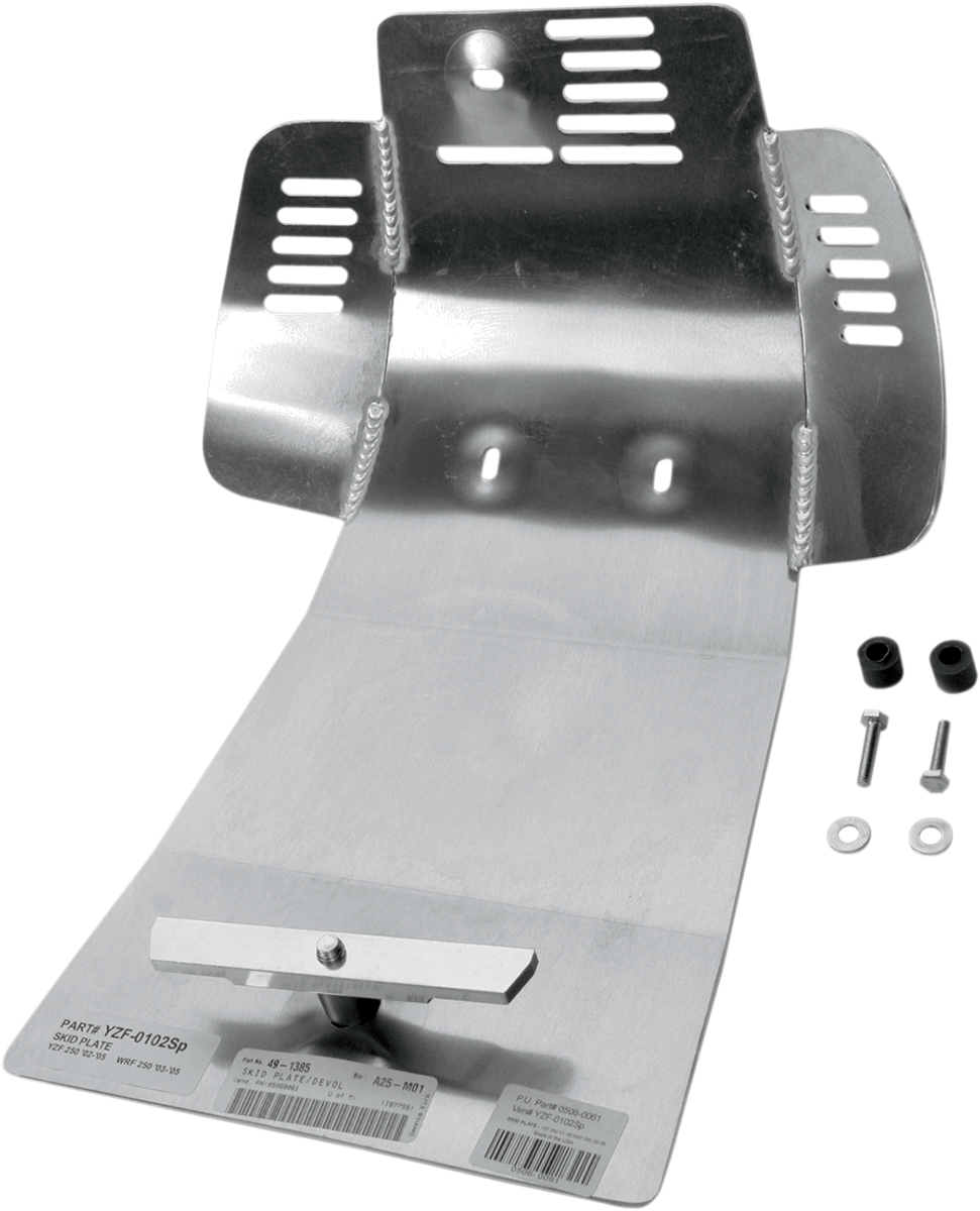 DEVOL Skid Plate - Yamaha 0102-5501