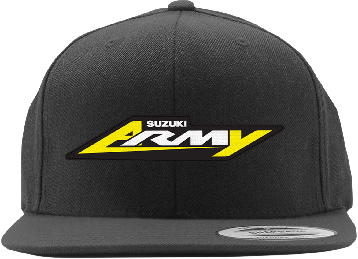 FACTORY EFFEX Youth Suzuki Army Hat - Black 22-86406