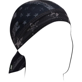 ZAN HEADGEAR Flydanna® Sportflex® - Carbon Fiber Distressed Flag ZL161