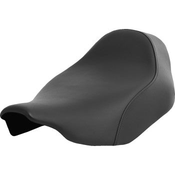 SADDLEMEN Renegade Solo Seat - Black - Plain - FLT/FLH 2023-2024  823-07-002