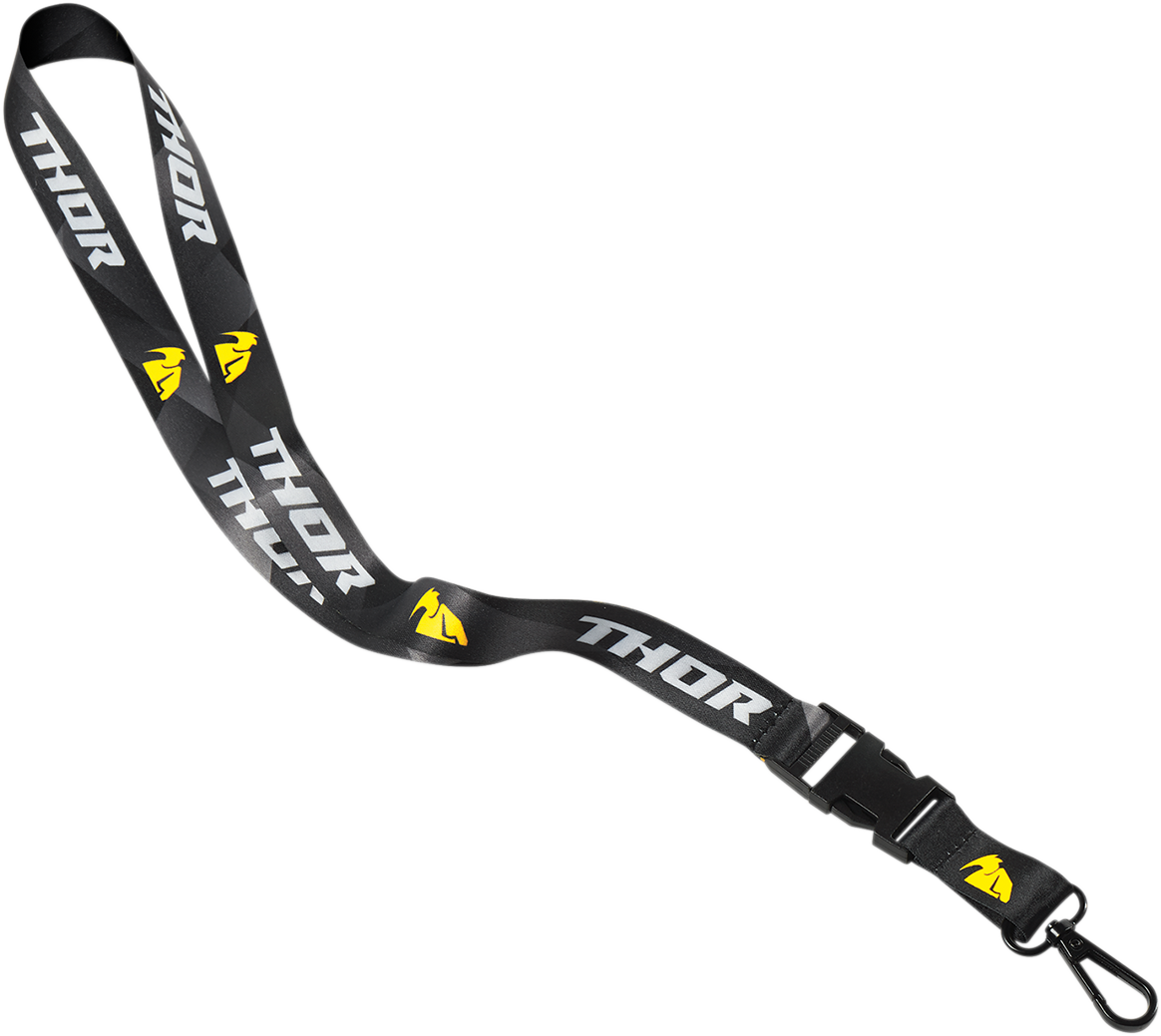 THOR Lanyard - Black/Yellow 9501-0148