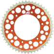 RENTHAL Twinring™ Rear Sprocket - 48 Tooth - Orange 2240-520-48GPOR