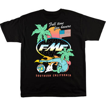 FMF Day-Glo T-Shirt - Black - 2XL SU25118901BLK2X