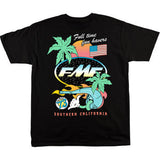 FMF Day-Glo T-Shirt - Black - 2XL SU25118901BLK2X