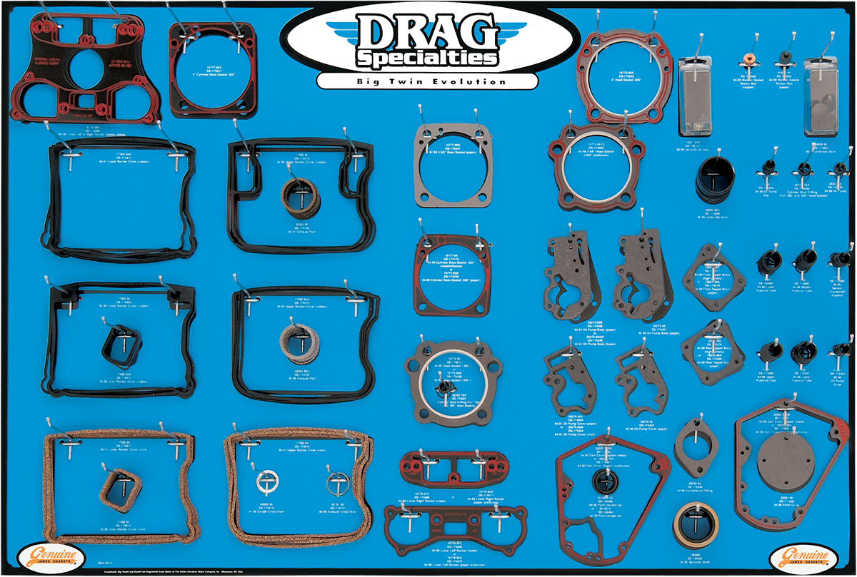 DRAG SPECIALTIES Gasket Board - Big Twin 0934-0274