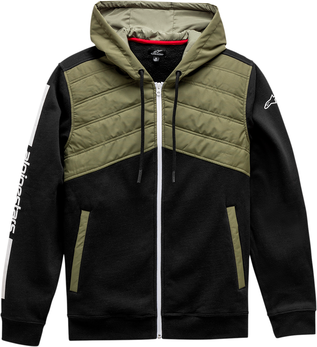 ALPINESTARS Alltime Hybrid Jacket - Black/Olive - Large 1211110021067L