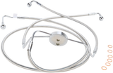 MAGNUM Brake Line - Polished Stainless 57010