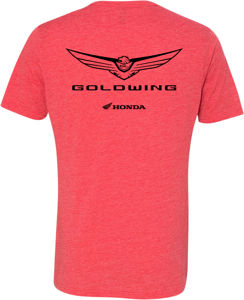 HONDA APPAREL Honda Goldwing T-Shirt - Red - Large NP21S-M1823-L