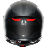 AGV Tourmodular Helmet - Frequency - Matte Gunmetal/Red - Large 211251F2OY00514