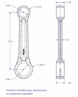 VINTCO Connecting Rod Kit KR2028