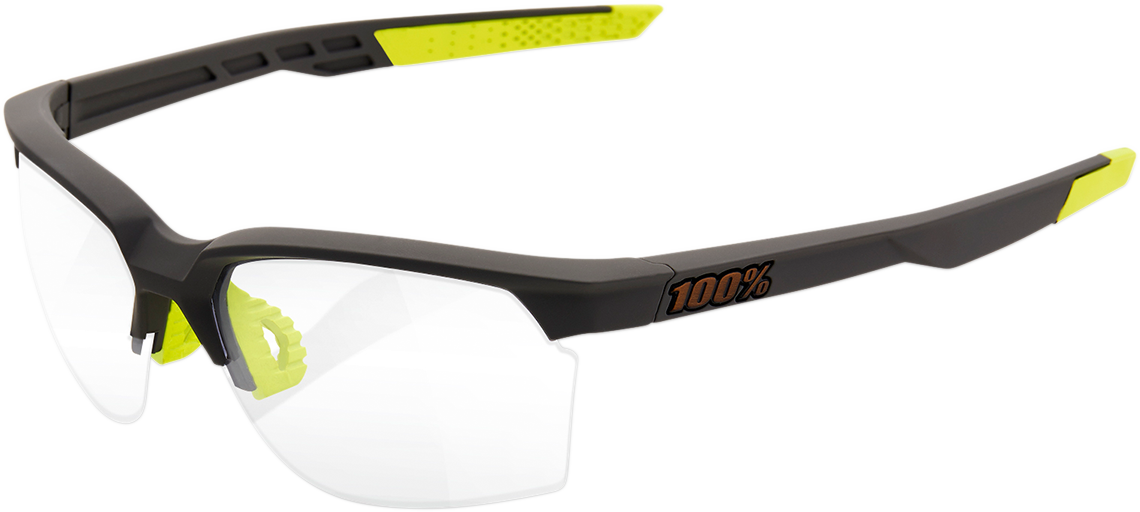 100% Sportcoupe Sunglasses - Gray - Photochromic 61020-188-77