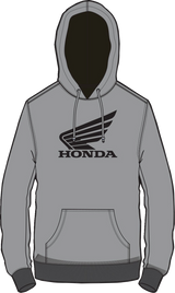 D'COR VISUALS Honda Wing Sweatshirt - Gray - 2XL 85-204-5