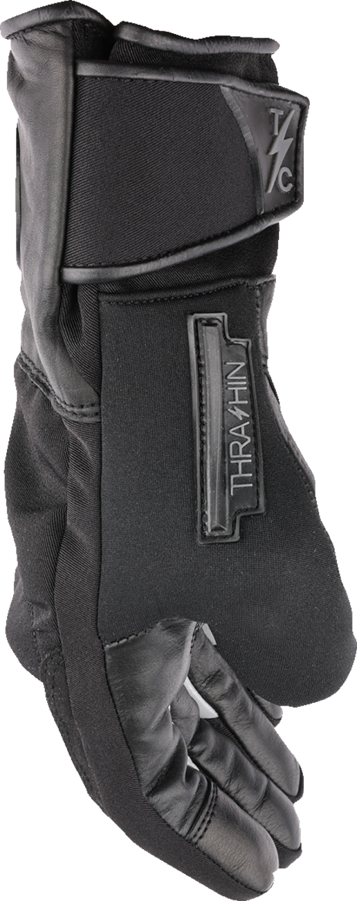 THRASHIN SUPPLY CO. Mission Waterproof Gloves - Black - Small TWG--00-08