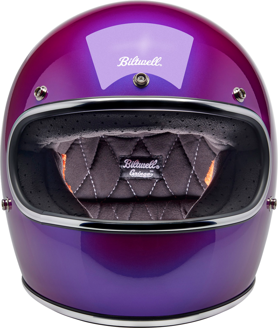 BILTWELL Gringo Helmet - Metallic Grape - XL 1002-339-505