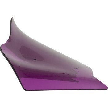 KLOCK WERKS Kolor Flare™ Windshield - 8" - Purple - FLHX KWW-01-0733
