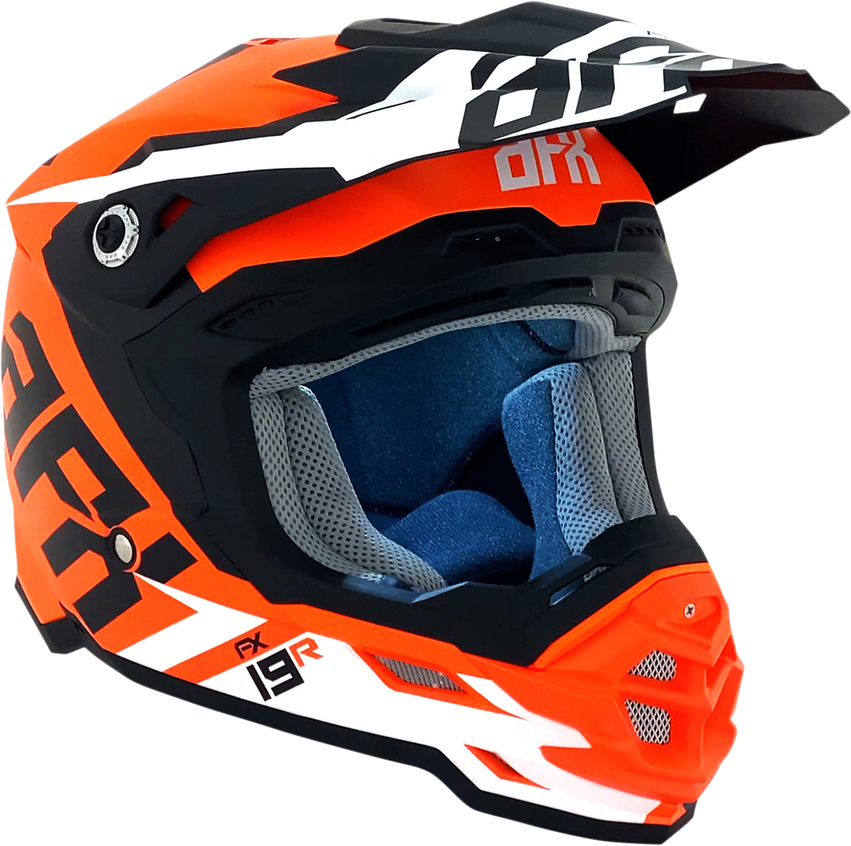 AFX FX-19R Helmet - Racing - Matte Orange - Medium 0110-7084