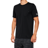 100% Mission Athletic T-Shirt - Black - XL 20014-00003