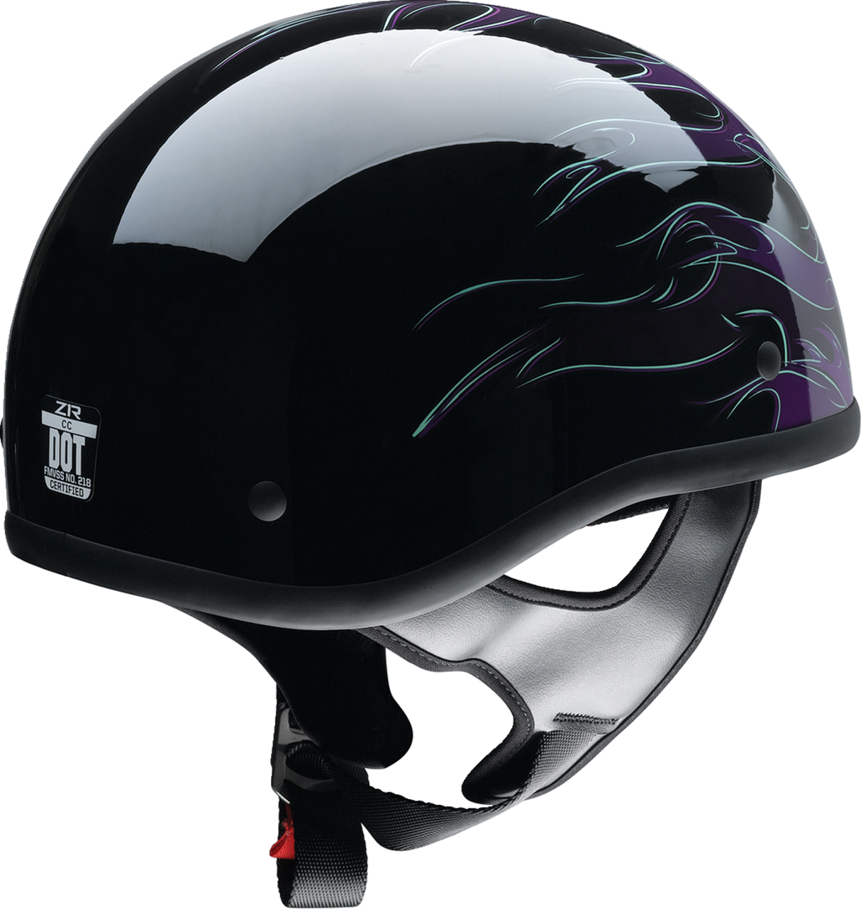 Z1R CC Beanie Helmet - Hellfire - Purple - Large 0103-1341