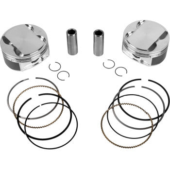 JE PISTONS Piston Kit - 4.080" Bore - 4.500" Stroke - 11.5:1 CR - 108" M8 398734