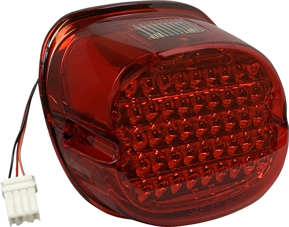 CUSTOM DYNAMICS Taillight - Top Window - Red CD-TL-TW-R