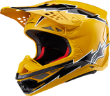 ALPINESTARS Supertech M10 Helmet - Ampress - MIPS® - Gloss Black/Yellow - Medium 8300823-1414-M