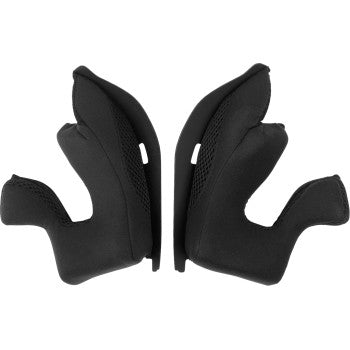 Z1R Dirt Maxx Cheek Pads - Black - XS 0132-1959