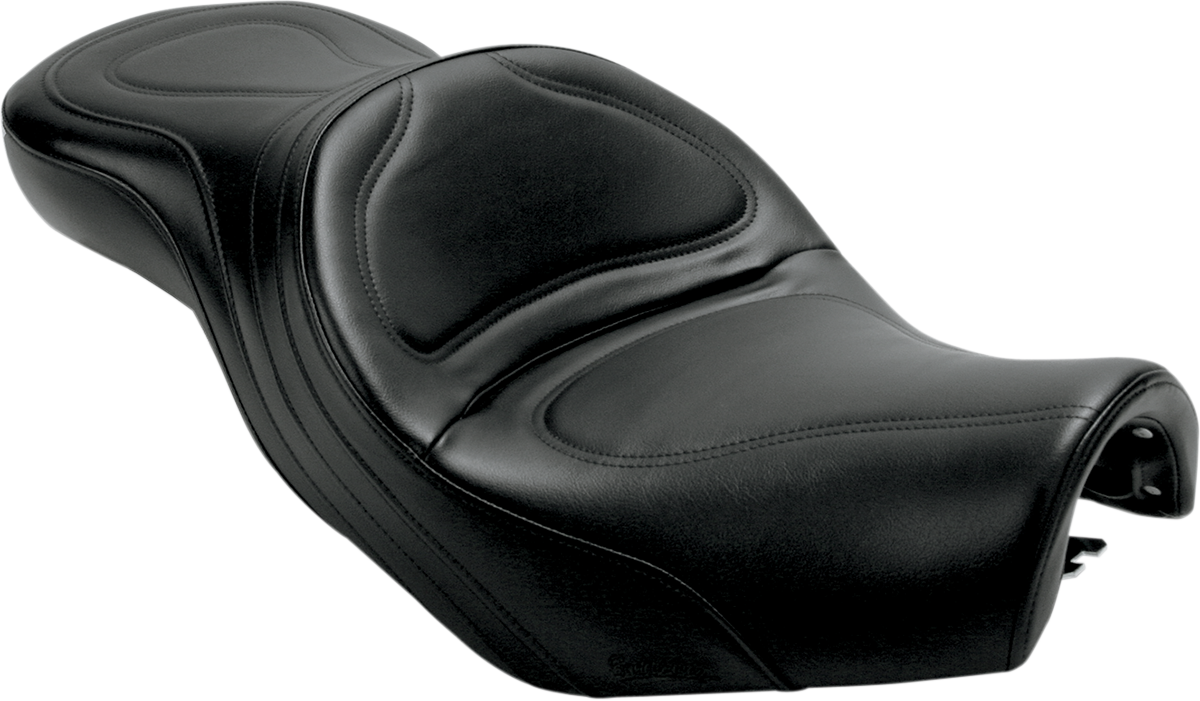 SADDLEMEN Seat - Explorer - without Backrest - Stitched - Black - VT1100 H3950JS