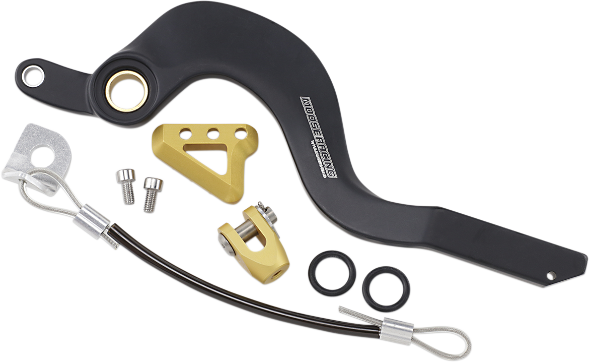 MOOSE RACING Brake Pedal - Gold - Suzuki 82-0453-21-55