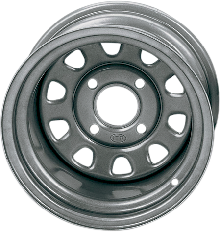 ITP Delta Steel Wheel - Front/Rear - Silver - 12x7 - 4/110 - 4+3 1221753032