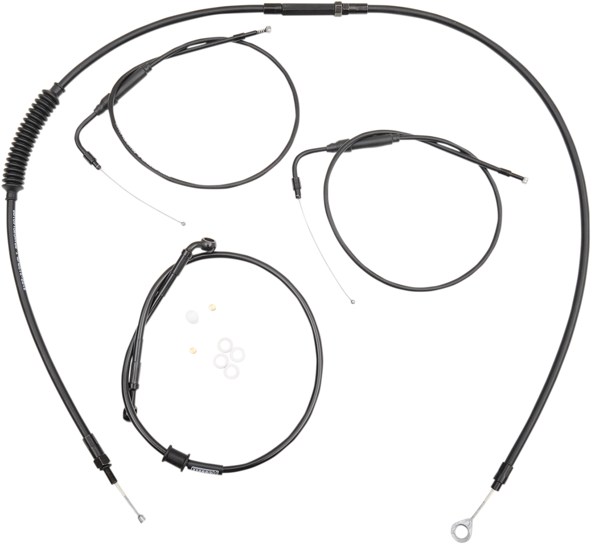 BURLY BRAND Handlebar Cable And Brake Line Kit - Clubman Handlebars B30-1099