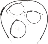 BURLY BRAND Handlebar Cable And Brake Line Kit - Clubman Handlebars B30-1099