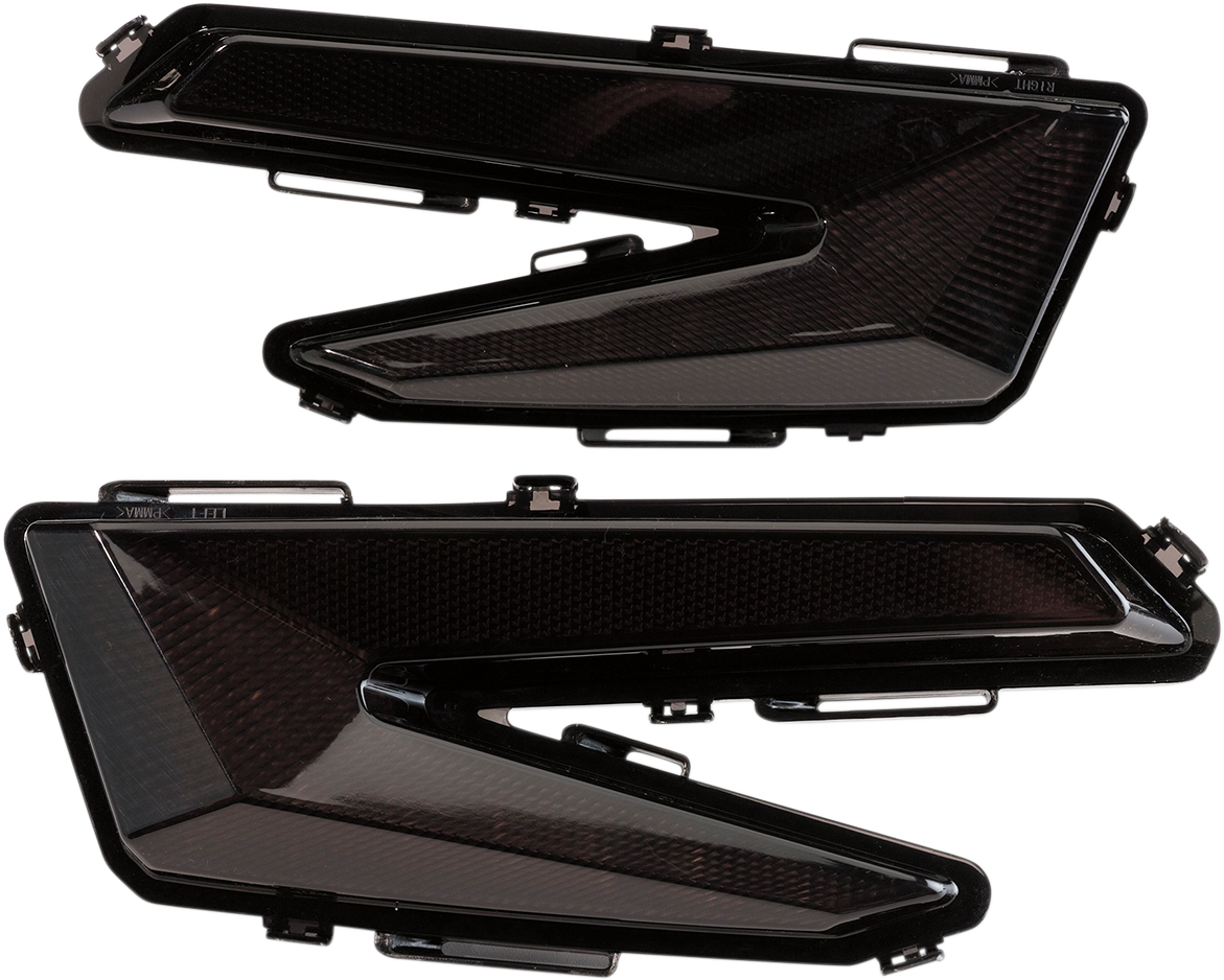 MOOSE UTILITY Taillights - LED - Can-Am X3 - Black 500-3359-PU