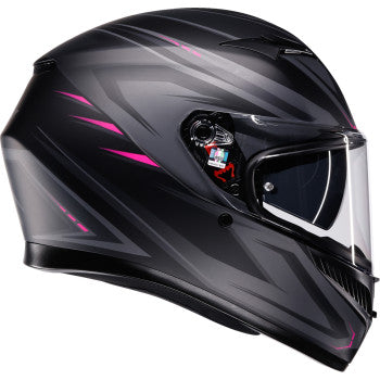 IN STOCK AGV Helmet K3 Syth Matte Black/Pink Sm 2118381004-025-S