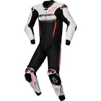 ALPINESTARS GP-R7 1-PC Leather Suit - White/Black/Red - US 48 / EU 58 3150125-233-58