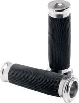 PERFORMANCE MACHINE (PM) Grips - Renthal Wrap - Chrome 0063-2007-CH