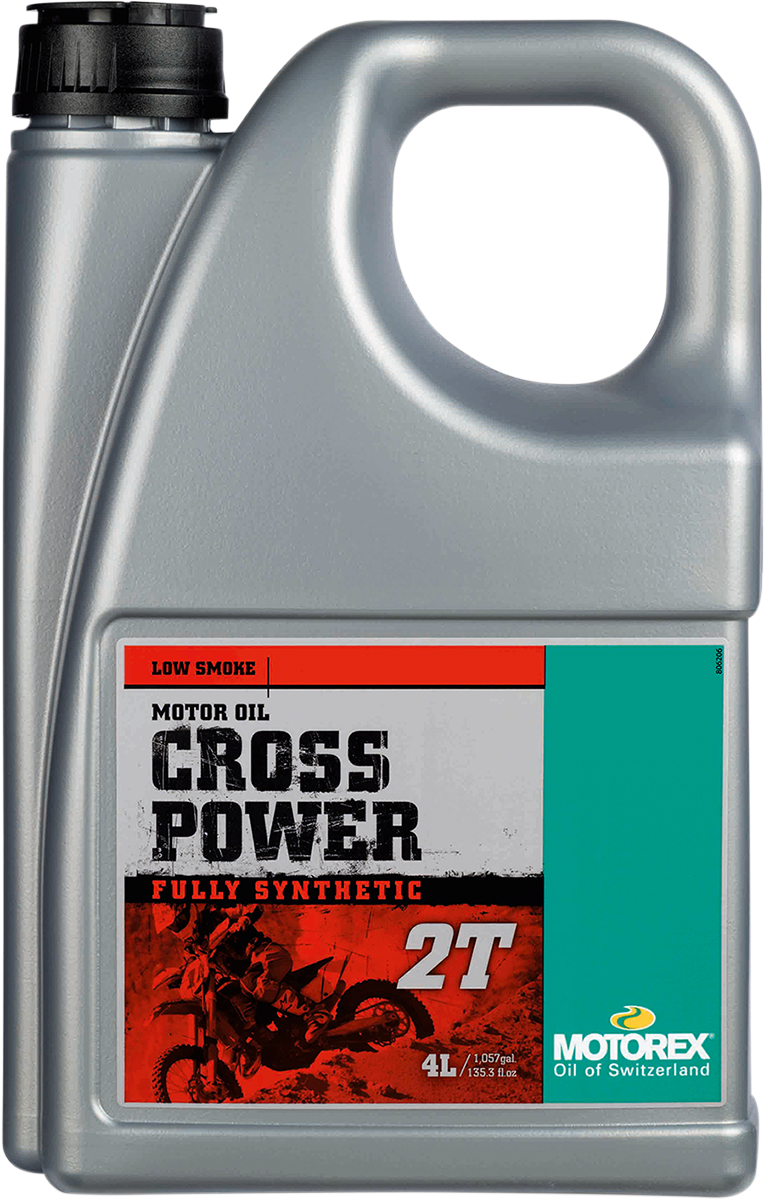 MOTOREX Cross Power Synthetic 2T Oil - 4L 102244