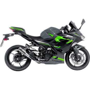 LEOVINCE LV Corsa S Slip-On Muffler - Titanium - Kawasaki Ninja 400/500 1811-4840 15400STU