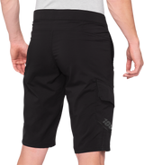 100% Ridecamp Shorts - Black - US 32 40029-00002