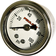 FEULING OIL PUMP CORP. Oil Pressure Gauge - 1.5" Dial - Back Port - White Face 9042