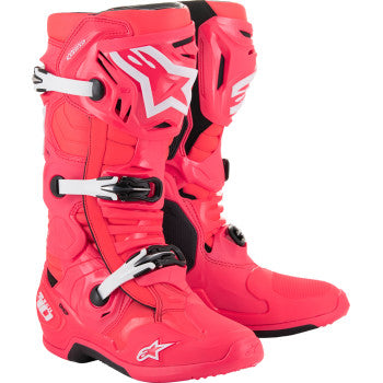 ALPINESTARS Tech 10 Boots - Diva Pink/White - US 13 2010020-3812-13