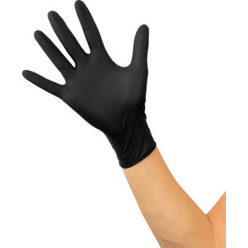 PARTS UNLIMITED Nitrile Gloves - 6.5 MIL - Medium - 100-Pack  3350-0436
