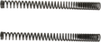 PROGRESSIVE SUSPENSION Front Fork Springs - 25/40 lb/in - 31 mm/572 mm 11-1151