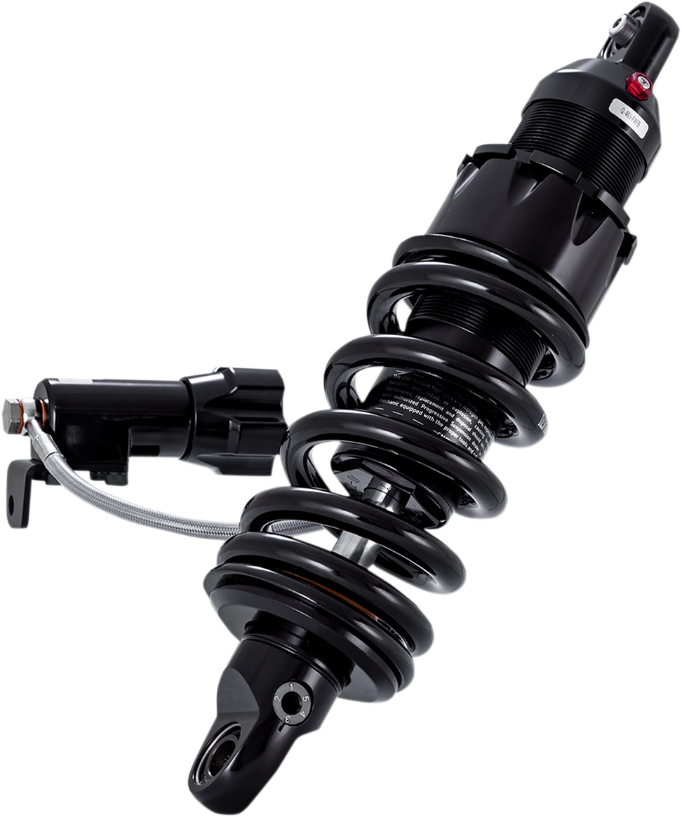 PROGRESSIVE SUSPENSION 465 Series Shocks with Rap - Black - Heavy-Duty - 13.5" 465-5047B