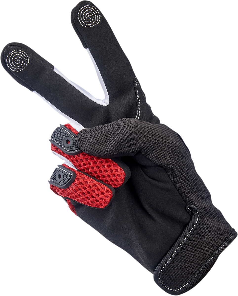 BILTWELL Anza Gloves - Red - XL 1507-0801-005