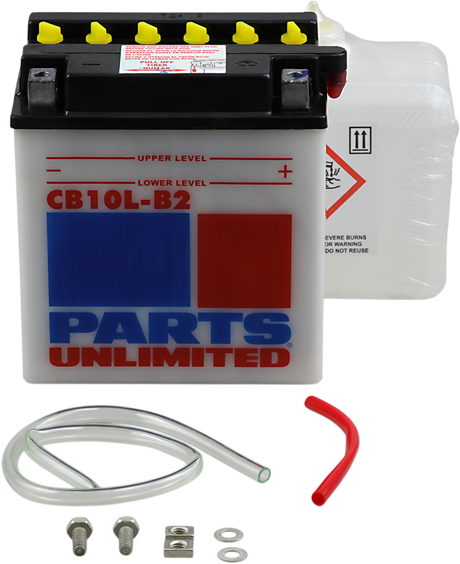 Parts Unlimited Battery - Yb10l-B2 Rcb10l-B2-Fp