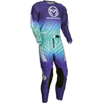 MOOSE RACING Sahara Jersey - Purple/Turquoise - XL 2910-7927