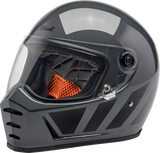 BILTWELL Lane Splitter Helmet - Storm Gray Inertia - Large 1004-569-504