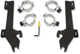 MEMPHIS SHADES Batwing Trigger Lock Mounting Kit - Kingpin - Black MEK1928