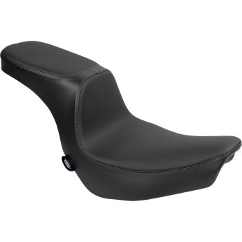 DRAG SPECIALTIES Predator 2-Up Seat - Solar Leather - Smooth - FLSB/FXLRS '18-'24 0802-1639